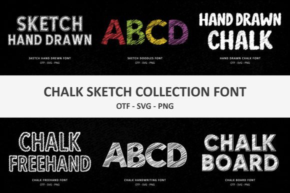 Chalk Sketch Collection: A Hands-On Guide to Authentic Lettering