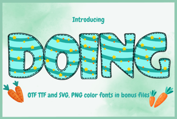 Doing: The Creative Font That Brings Joy to Every Design