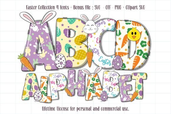 Easter Collection: A Typeface Bursting with Creative Energy