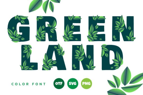 Green Land: A Font That Brings Nature's Calm to Your Designs