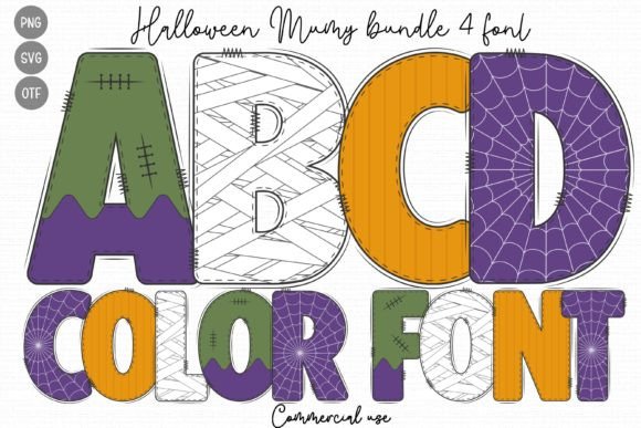 Halloween Mummy: A Font That Wraps Up Style and Spookiness