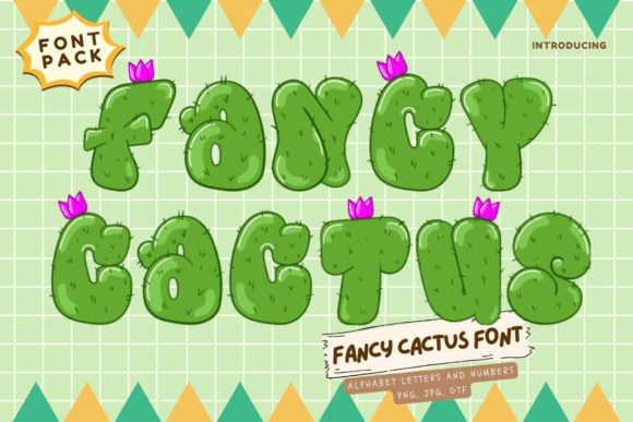 Infuse Desert Charm: A Guide to the Fancy Cactus Color Font