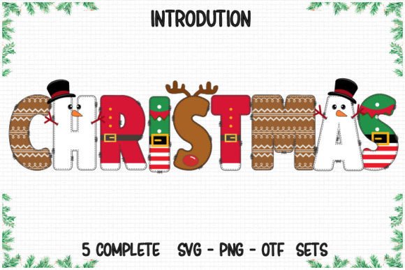 Infuse Holiday Magic with the Xmas Doodle Font