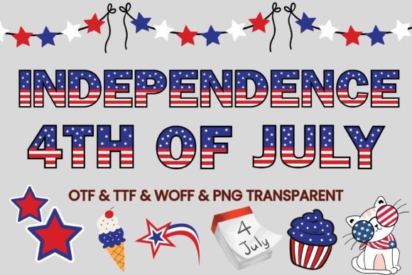 Infuse Your Projects with Patriotic Flair Using This Creative Font