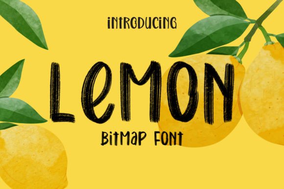 Lemon: A Handwritten Font That Pops with Personality