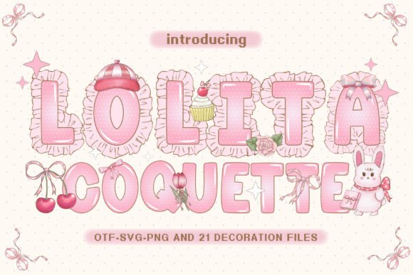 Lolita Coquette: The Adorable Font for Enchanting Designs
