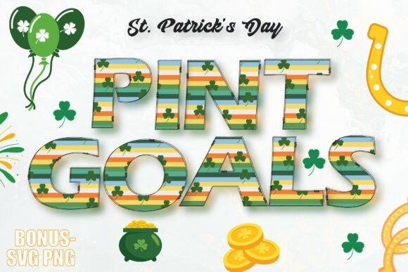 Pint Goals: A Festive Display Font for St. Patrick's Day