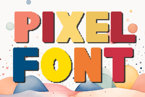 Pixel Font: Capturing Retro Charm for Modern Designs
