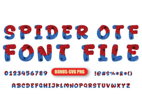 Spider & Spiderweb Army Alphabet: A Designer's Guide