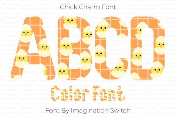 Unleashing Visual Personality: The Chick Charm Font